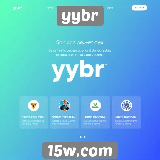 Destaques do design e usabilidade do site yybr